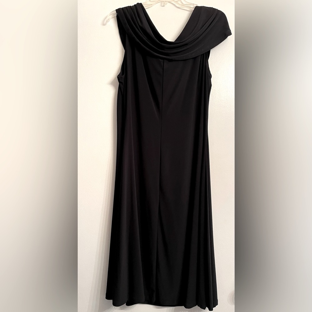 Vol 1 Black Shawl/Cowl or off Shoulder Dress Spandex/Polyester